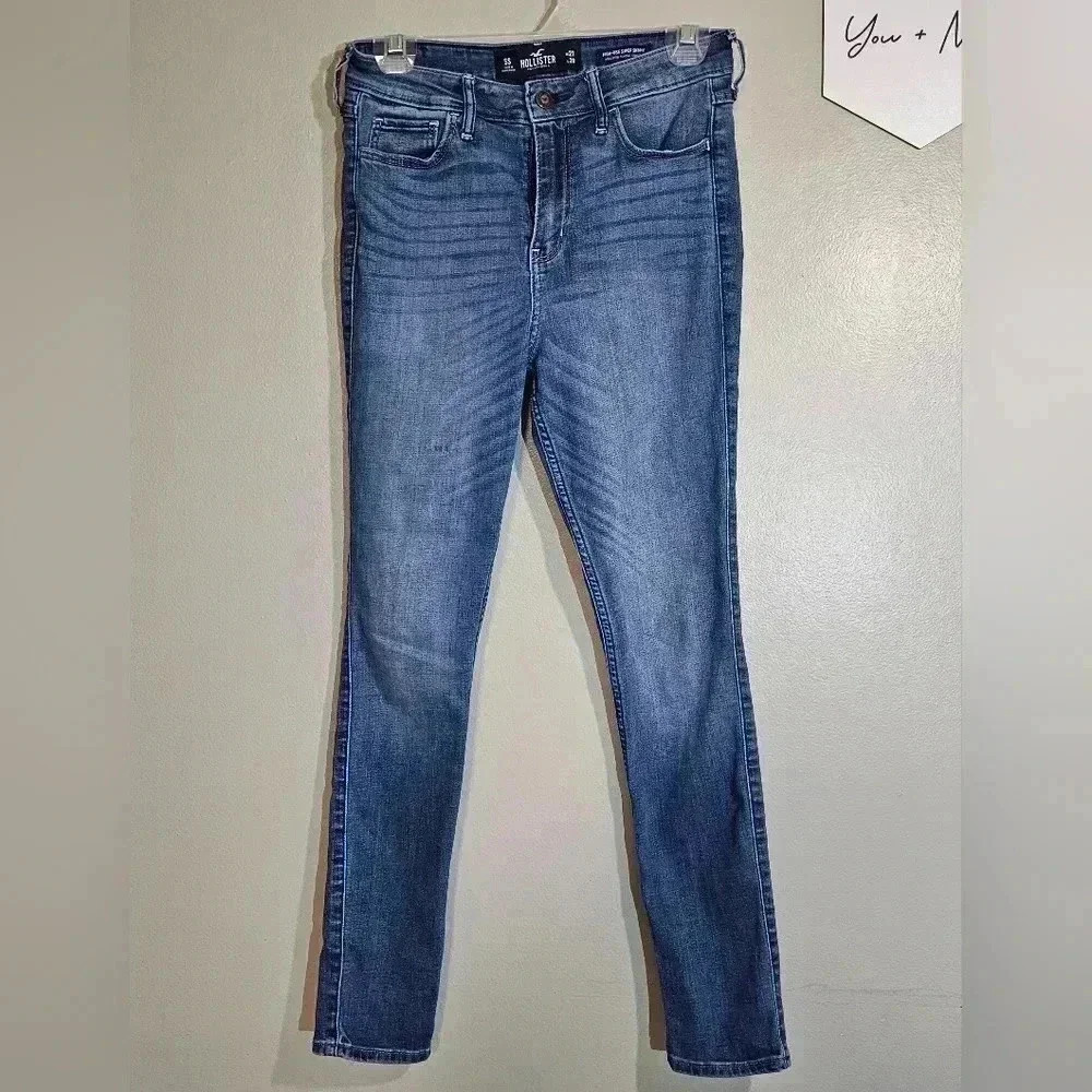 HOLLISTER High-Rise Super Skinny, Medium wash - SIZE w 27 x L 28